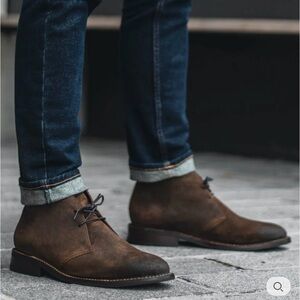 ***NWT***Thursday Boot Co. Men's Brown Ash Suede Boots Men’s size 8